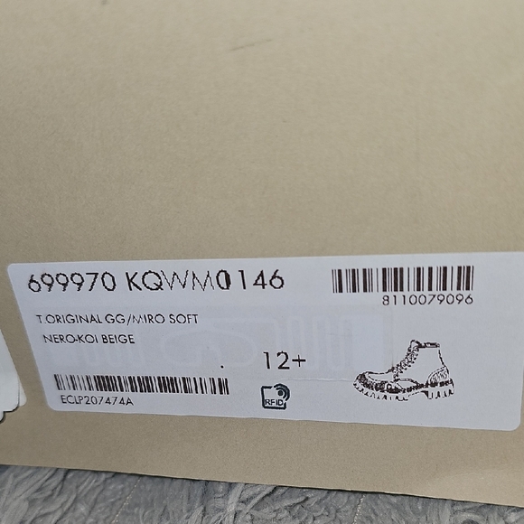 Gucci Black and Tan High-Top Sneakers - Picture 4 of 5